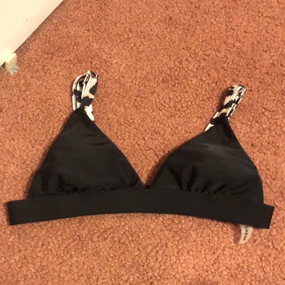 Sheil Leopard Print Bikini Top